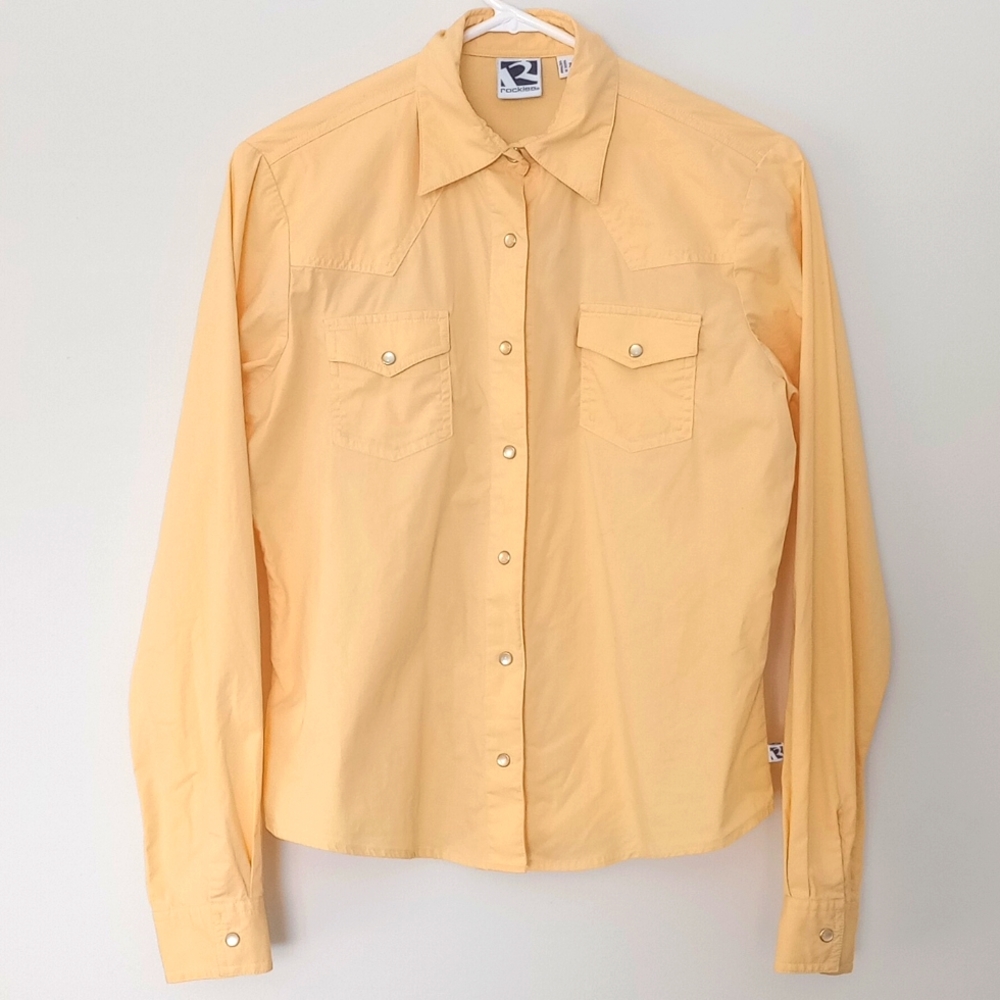Rockies Brand Western Wear Cowboy shirt Medium